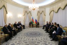 В Тегеране прошла встреча президентов Ильхама Алиева и  Владимира Путина (ФОТО)