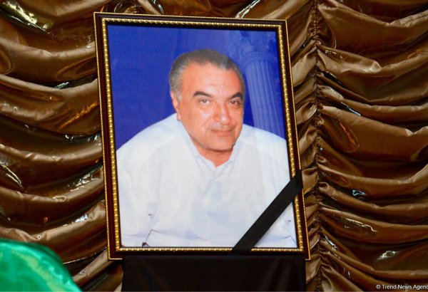 В Баку проходит церемония прощания с Рафигом Гусейновым (ФОТО)