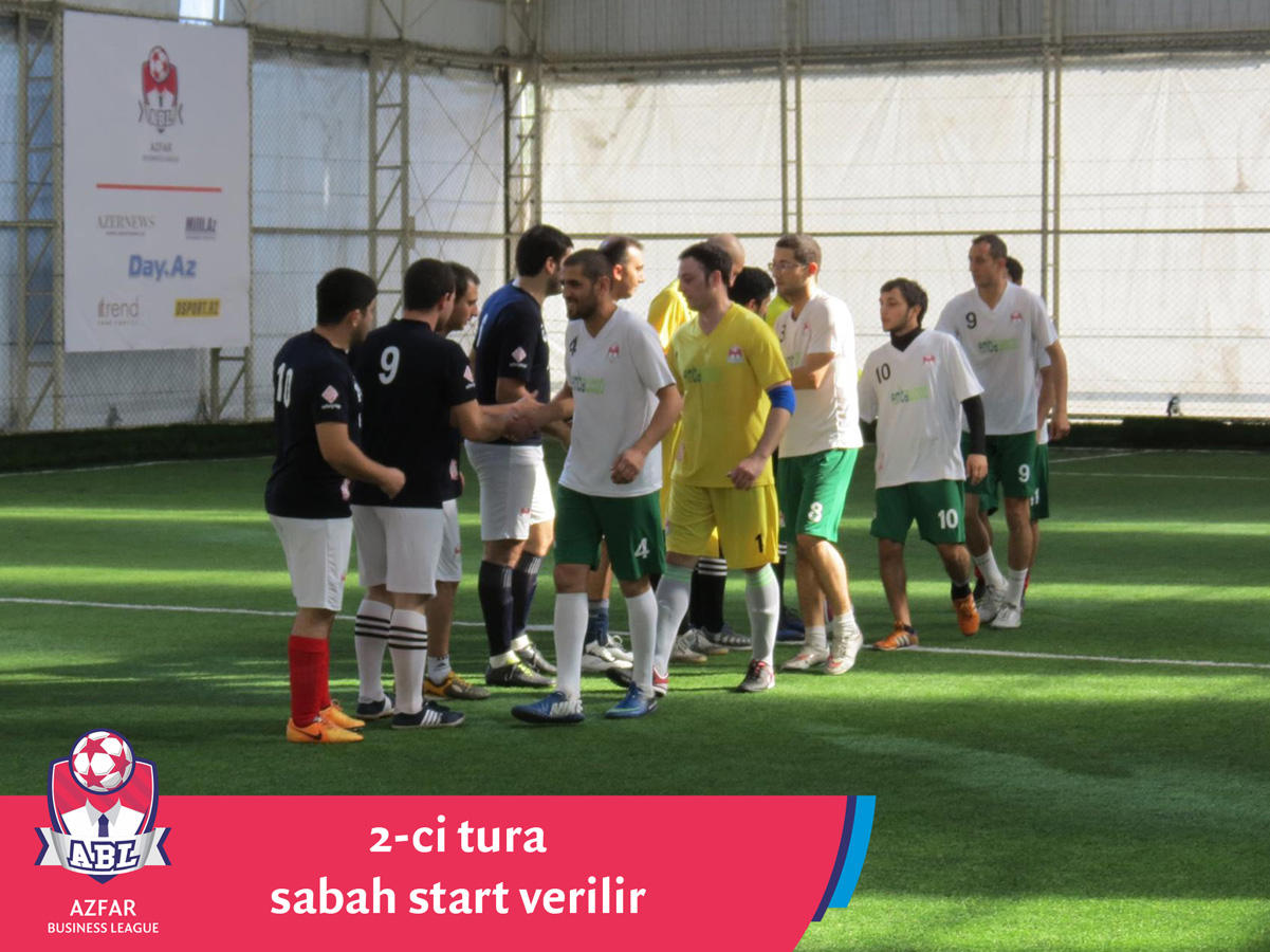 Cтартует второй тур AZFAR Business League – интересные подробности первого тура, фавориты