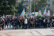 В Баку прошел велопробег, посвященный Дню Государственного флага Азербайджана (ФОТО)