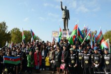 В Баку прошел велопробег, посвященный Дню Государственного флага Азербайджана (ФОТО)