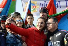 В Баку прошел велопробег, посвященный Дню Государственного флага Азербайджана (ФОТО)