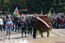 В Баку прошел велопробег, посвященный Дню Государственного флага Азербайджана (ФОТО)