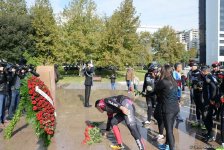 В Баку прошел велопробег, посвященный Дню Государственного флага Азербайджана (ФОТО)