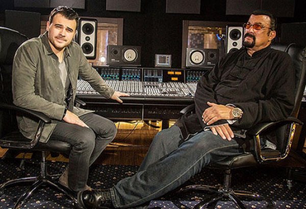 EMIN и Стивен Сигал презентовали совместный клип (ВИДЕО)