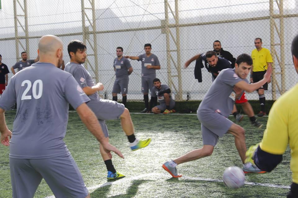 Футбольные страсти  AZFAR Business League - голы, желтые и красные карточки (ВИДЕО, ФОТО)