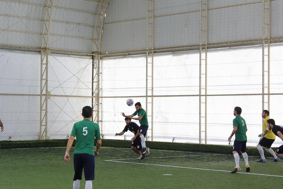 Футбольные страсти  AZFAR Business League - голы, желтые и красные карточки (ВИДЕО, ФОТО)