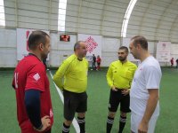Футбольные страсти  AZFAR Business League - голы, желтые и красные карточки (ВИДЕО, ФОТО)