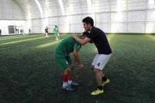 Футбольные страсти  AZFAR Business League - голы, желтые и красные карточки (ВИДЕО, ФОТО)