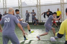 Футбольные страсти  AZFAR Business League - голы, желтые и красные карточки (ВИДЕО, ФОТО)