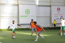 Футбольные страсти  AZFAR Business League - голы, желтые и красные карточки (ВИДЕО, ФОТО)