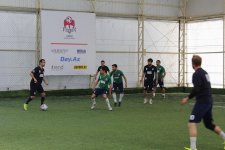 Футбольные страсти  AZFAR Business League - голы, желтые и красные карточки (ВИДЕО, ФОТО)