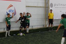 Футбольные страсти  AZFAR Business League - голы, желтые и красные карточки (ВИДЕО, ФОТО)