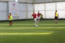 Футбольные страсти  AZFAR Business League - голы, желтые и красные карточки (ВИДЕО, ФОТО)