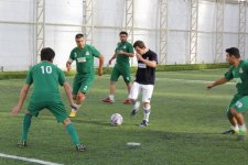 Футбольные страсти  AZFAR Business League - голы, желтые и красные карточки (ВИДЕО, ФОТО)