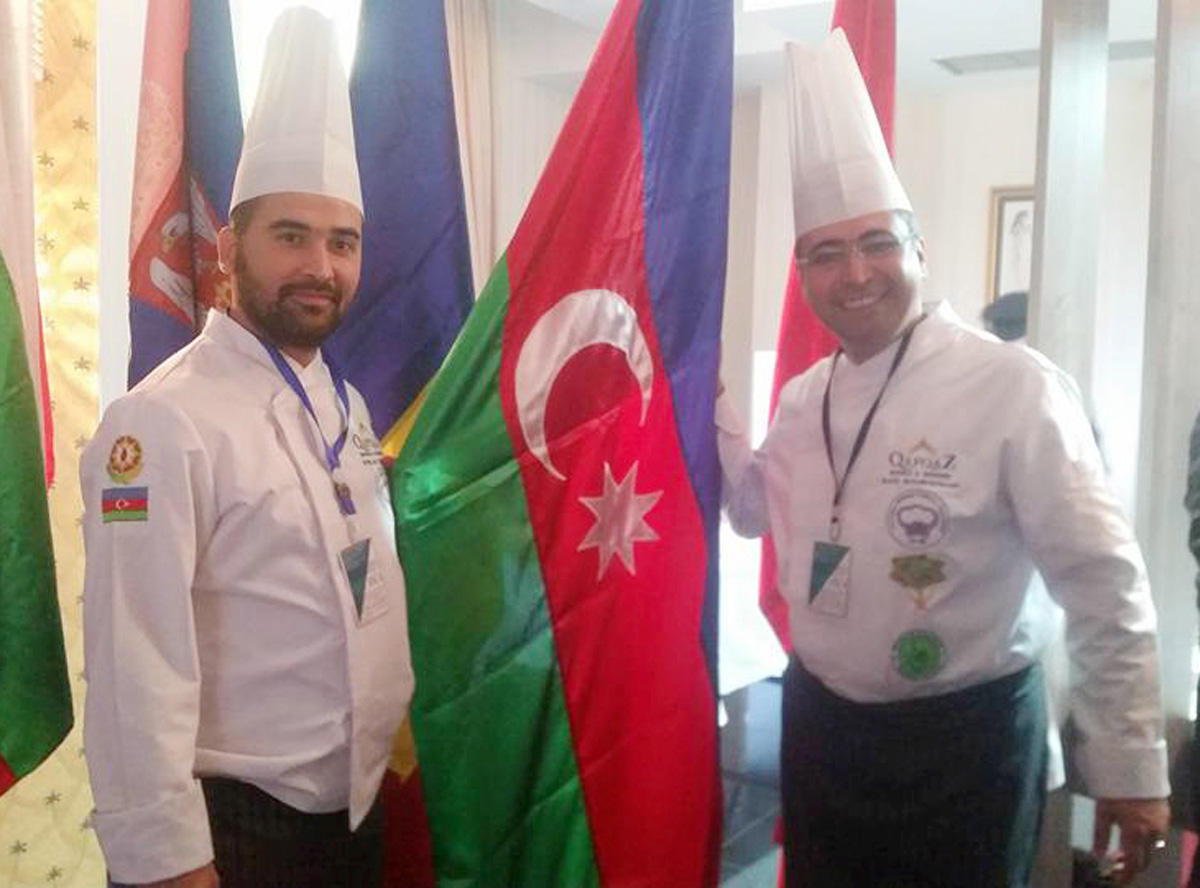 Азербайджанские кулинары привезли из Македонии золото, серебро и кубки (ФОТО)