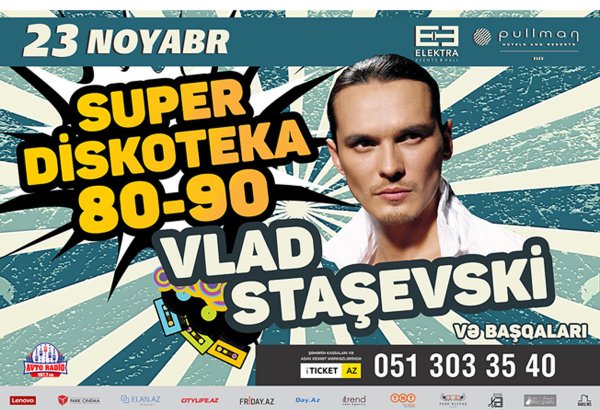 Влад Сташевский обратился к бакинцам (ВИДЕО)