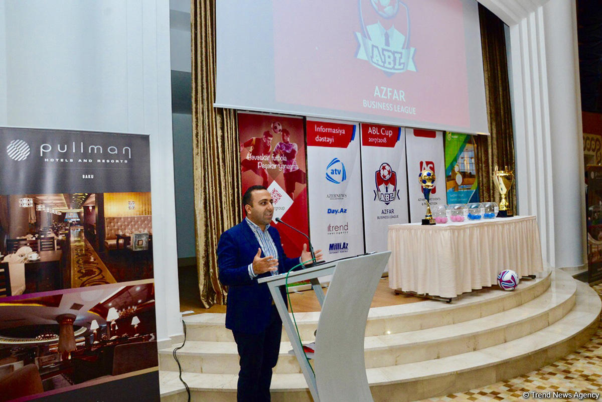 В Баку прошла жеребьевка стадии play-off  AZFAR Business League – чемпионат вызвал большой интерес (ФОТО)