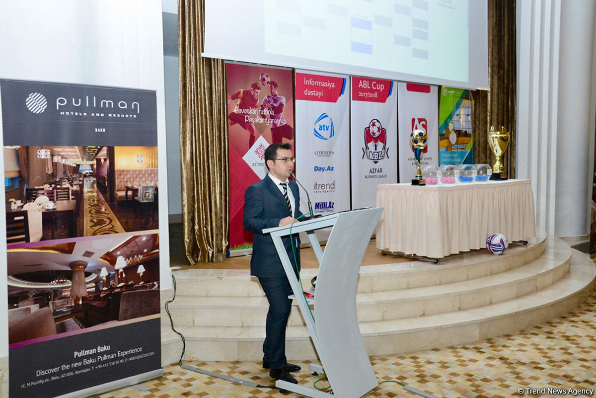 В Баку прошла жеребьевка стадии play-off  AZFAR Business League – чемпионат вызвал большой интерес (ФОТО)
