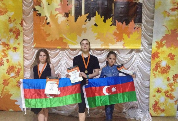 Азербайджанские танцоры с успехом выступили на "Осеннем марафоне" в России (ФОТО)