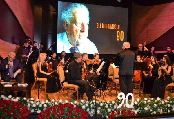 В Баку прошел торжественный вечер  в честь 90-летия Али Ильдырымоглу (ФОТО)