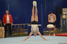 Стартовал второй день чемпионатов Азербайджана по спортивной гимнастике и акробатике (ФОТО)