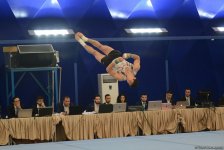 Стартовал второй день чемпионатов Азербайджана по спортивной гимнастике и акробатике (ФОТО)