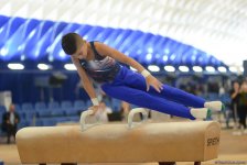 Стартовал второй день чемпионатов Азербайджана по спортивной гимнастике и акробатике (ФОТО)