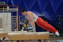 Стартовал второй день чемпионатов Азербайджана по спортивной гимнастике и акробатике (ФОТО)
