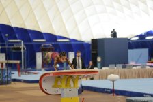 Стартовал второй день чемпионатов Азербайджана по спортивной гимнастике и акробатике (ФОТО)