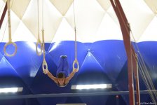 Стартовал второй день чемпионатов Азербайджана по спортивной гимнастике и акробатике (ФОТО)