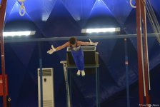 Стартовал второй день чемпионатов Азербайджана по спортивной гимнастике и акробатике (ФОТО)