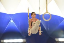 Стартовал второй день чемпионатов Азербайджана по спортивной гимнастике и акробатике (ФОТО)