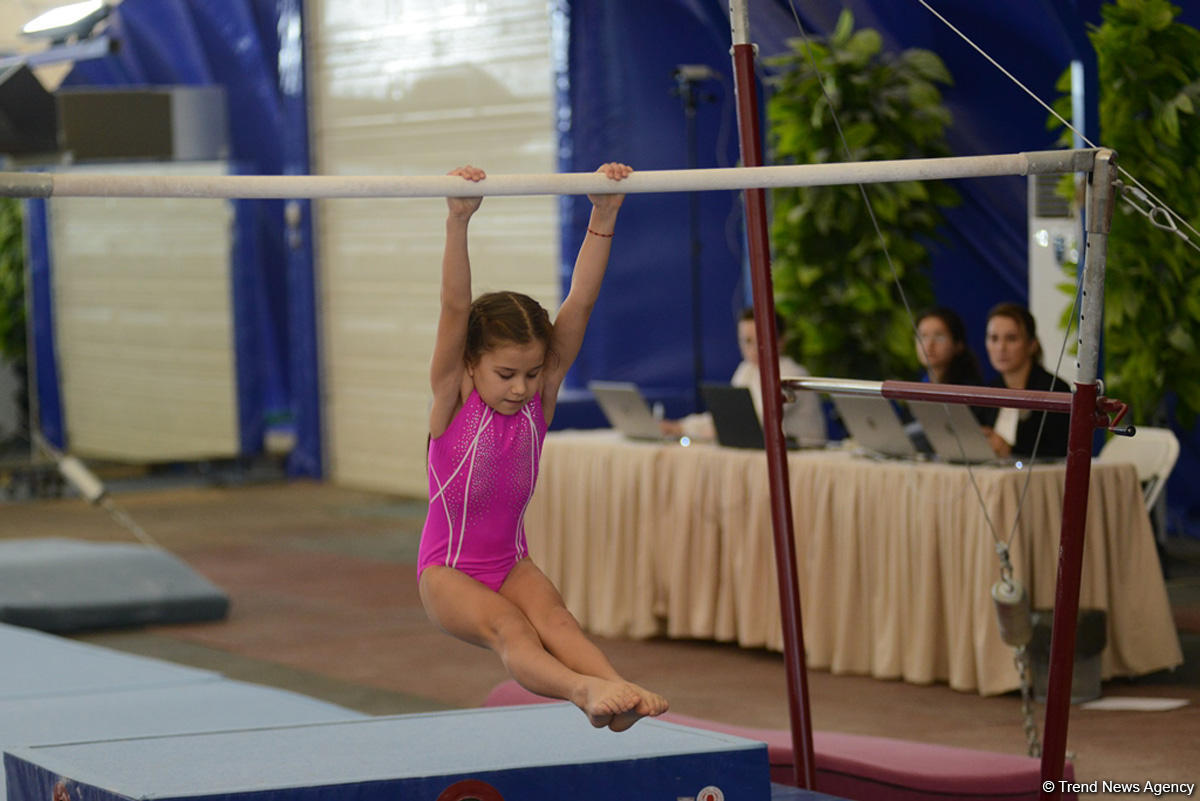 Стартовал второй день чемпионатов Азербайджана по спортивной гимнастике и акробатике (ФОТО)
