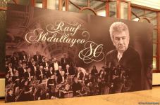 Юбилей маэстро Рауфа Абдуллаева торжественно отметили в Баку (ФОТО)