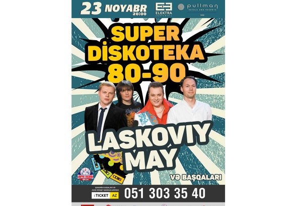 Лидер группы "Ласковый май" Андрей Разин соскучился по бакинскому зрителю (ВИДЕО)