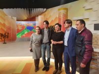 Известный певец Николай Трубач приехал в Баку (ФОТО)