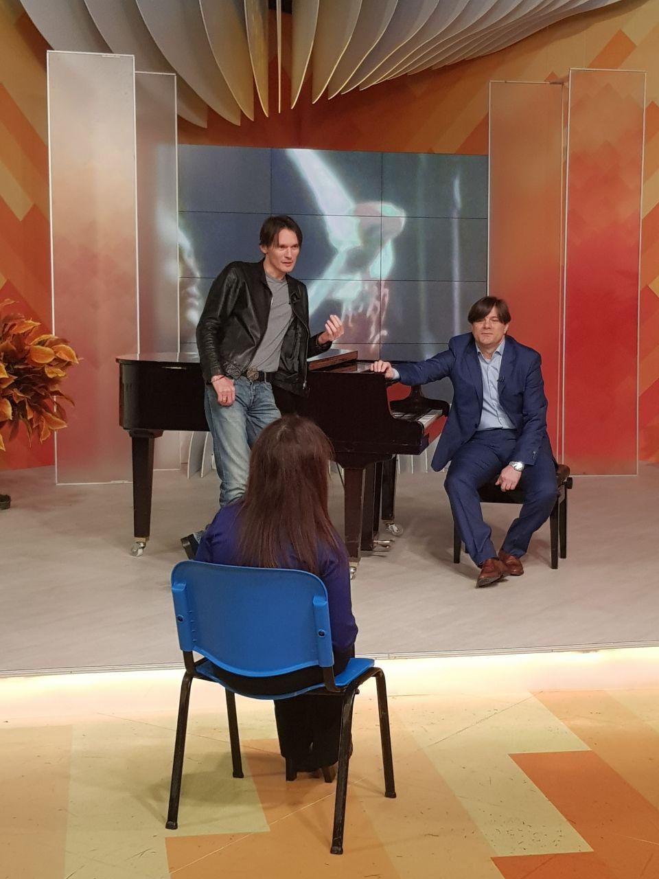 Известный певец Николай Трубач приехал в Баку (ФОТО)