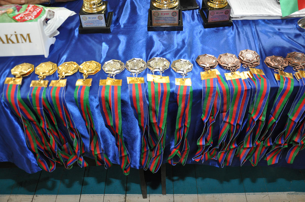 Сотрудники МЧС Азербайджана выявили самых сильных борцов (ФОТО)