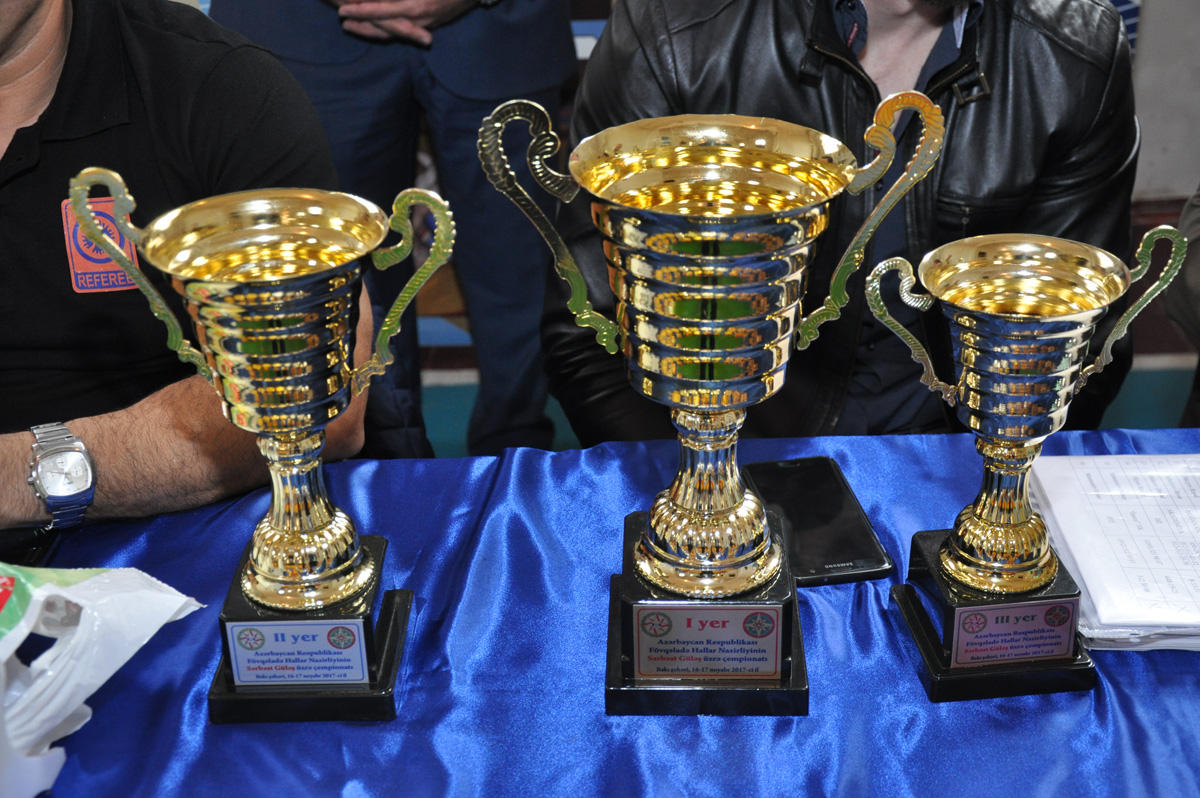 Сотрудники МЧС Азербайджана выявили самых сильных борцов (ФОТО)