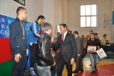 Сотрудники МЧС Азербайджана выявили самых сильных борцов (ФОТО)