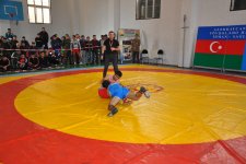 Сотрудники МЧС Азербайджана выявили самых сильных борцов (ФОТО)