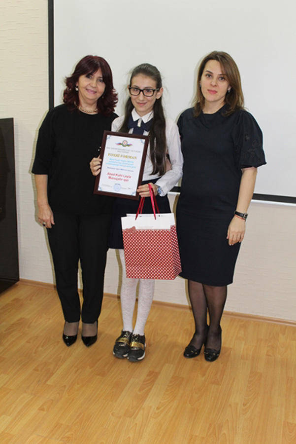 В Баку назвали победителей поэтического конкурса, посвященного 300-летию Вагифа (ФОТО)