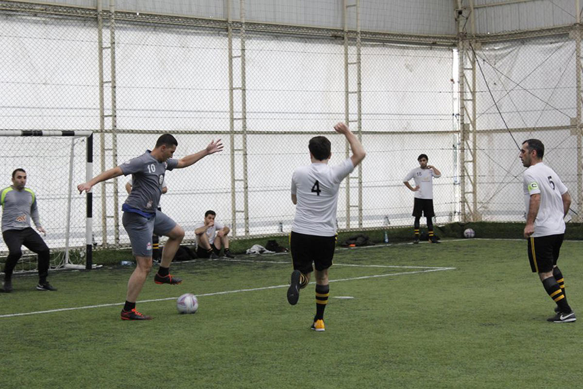 Первый день раунда play-off AZFAR Business League по мини-футболу (ФОТО)