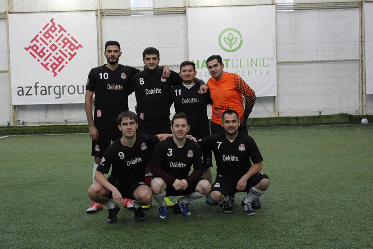 Первый день раунда play-off AZFAR Business League по мини-футболу (ФОТО)