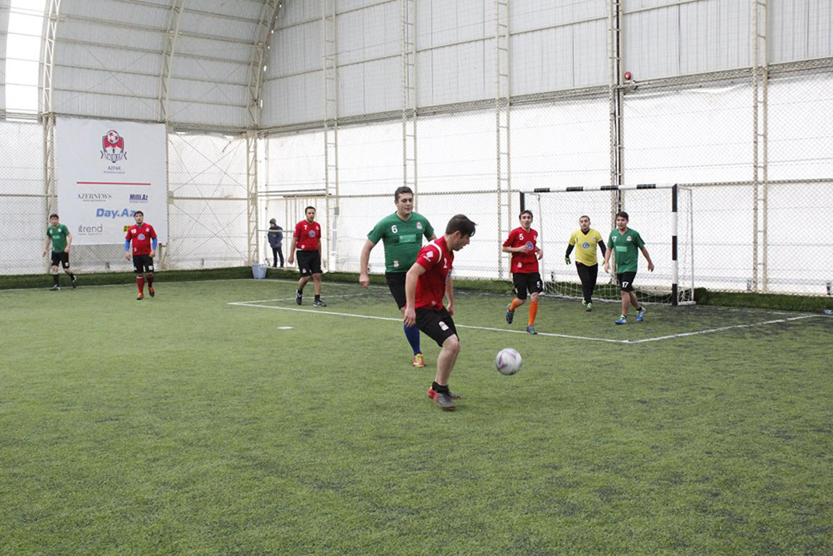 Первый день раунда play-off AZFAR Business League по мини-футболу (ФОТО)