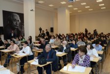 В Бакинском Филиале МГУ впервые в Азербайджане прошел Международный  Географический диктант-2017 (ФОТО)
