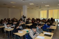 В Бакинском Филиале МГУ впервые в Азербайджане прошел Международный  Географический диктант-2017 (ФОТО)