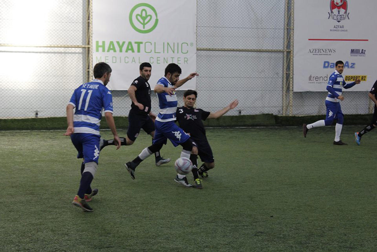 Игры 1/8 стадии play-off AZFAR Business League – накал страстей зашкаливает на пути к финалу (ФОТО)