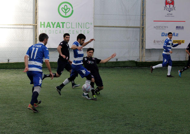 Лучшие игроки 1/8 финала AZFAR Business League по мини-футболу